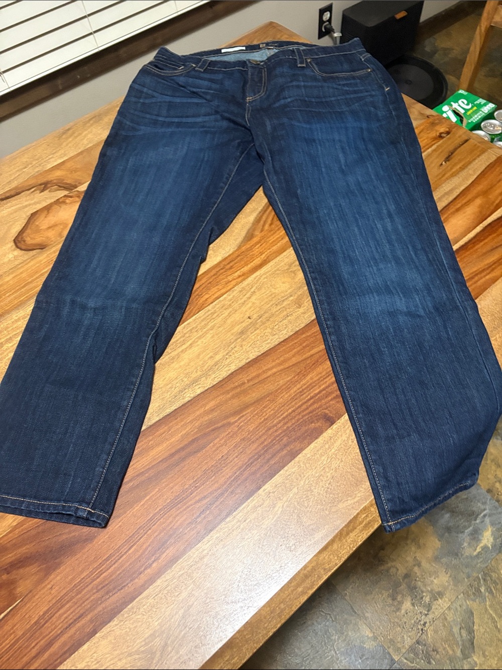 Kut from the Kloth Indigo Straight Leg Jeans